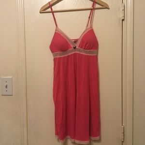 Pink Victoria’s Secret babydoll lingerie dress